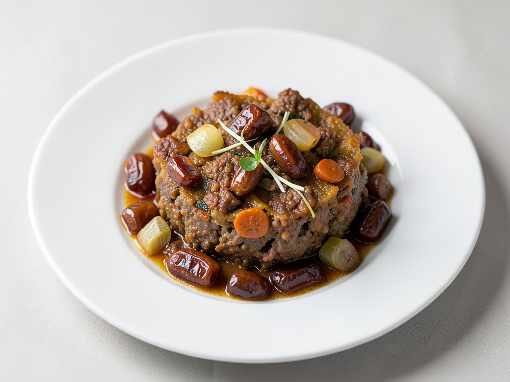 Tagine di agnello speziato con finocchio e datteri