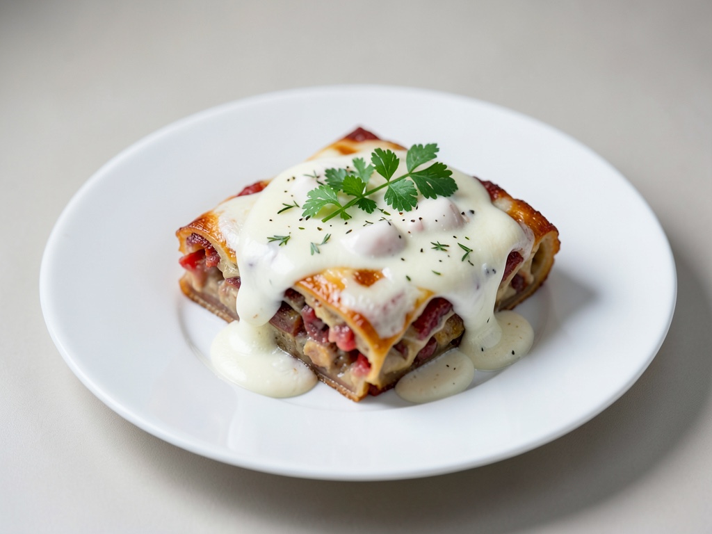 Cremige Lasagne mit Frischkäse