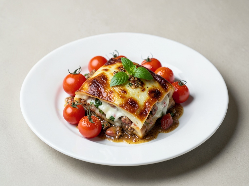Lasagne mit Cocktailtomaten