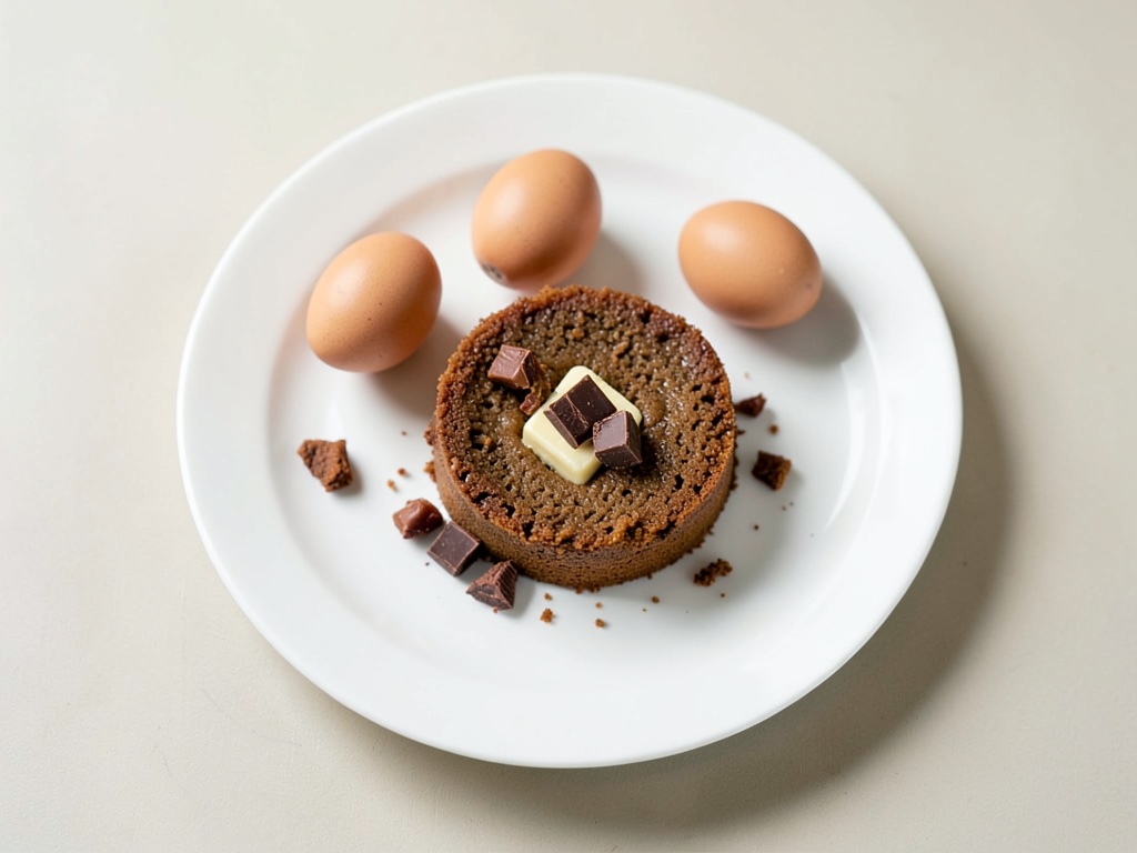 Torte di cioccolato fondente soffice
