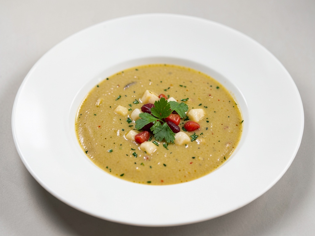 Zuppa leggera di formaggio