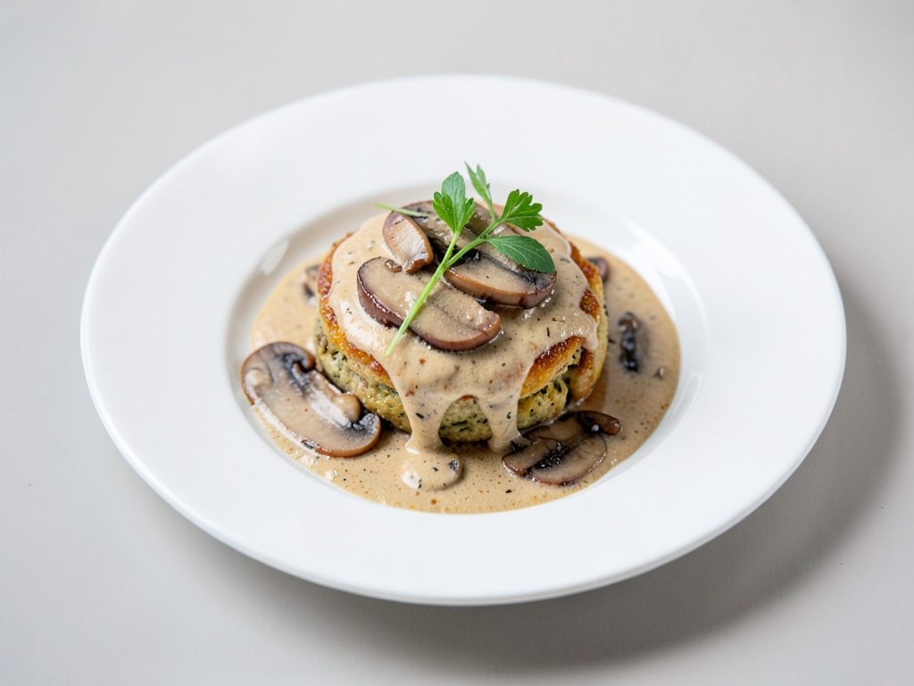 Salsa leggera ai funghi