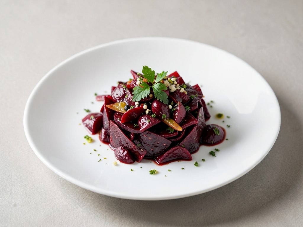 Insalata libanese di barbabietola rossa