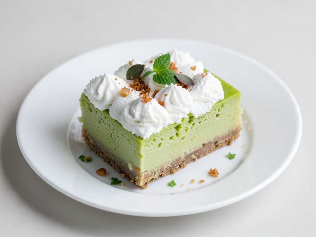 Limetten-Torte mit Baiser-Topping