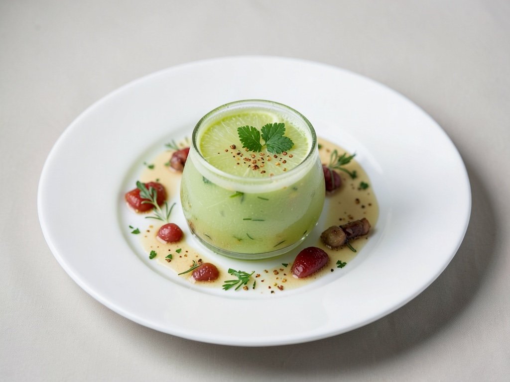 Frischer Limetten-Ingwer-Drink