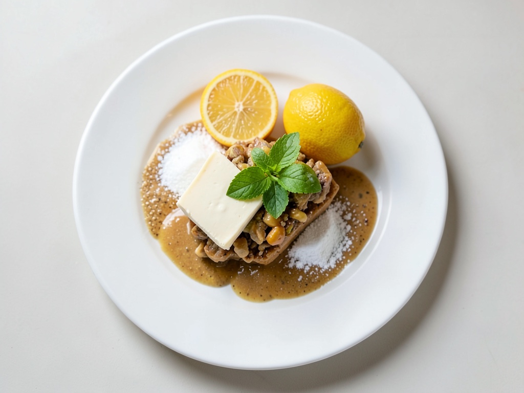 Fette di torta al lime e cocco