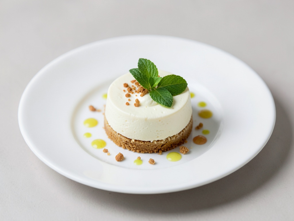 Dessert fresco al lime e crema