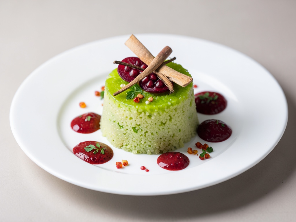 Ghiaccio rinfrescante al lime, zenzero e melograno