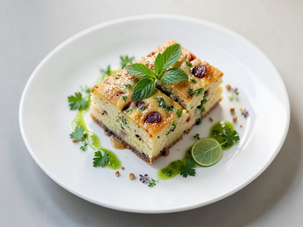 Saftige Limetten-Kuchenwürfel