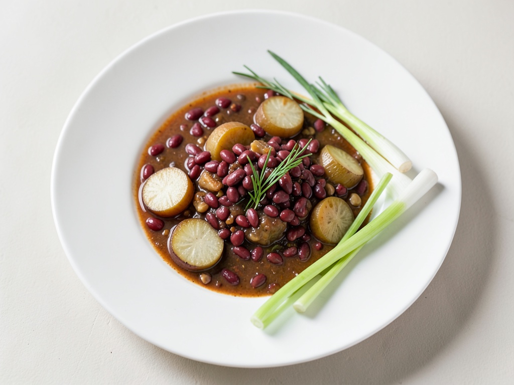 Zuppa cremosa di lenticchie e carote con citronella