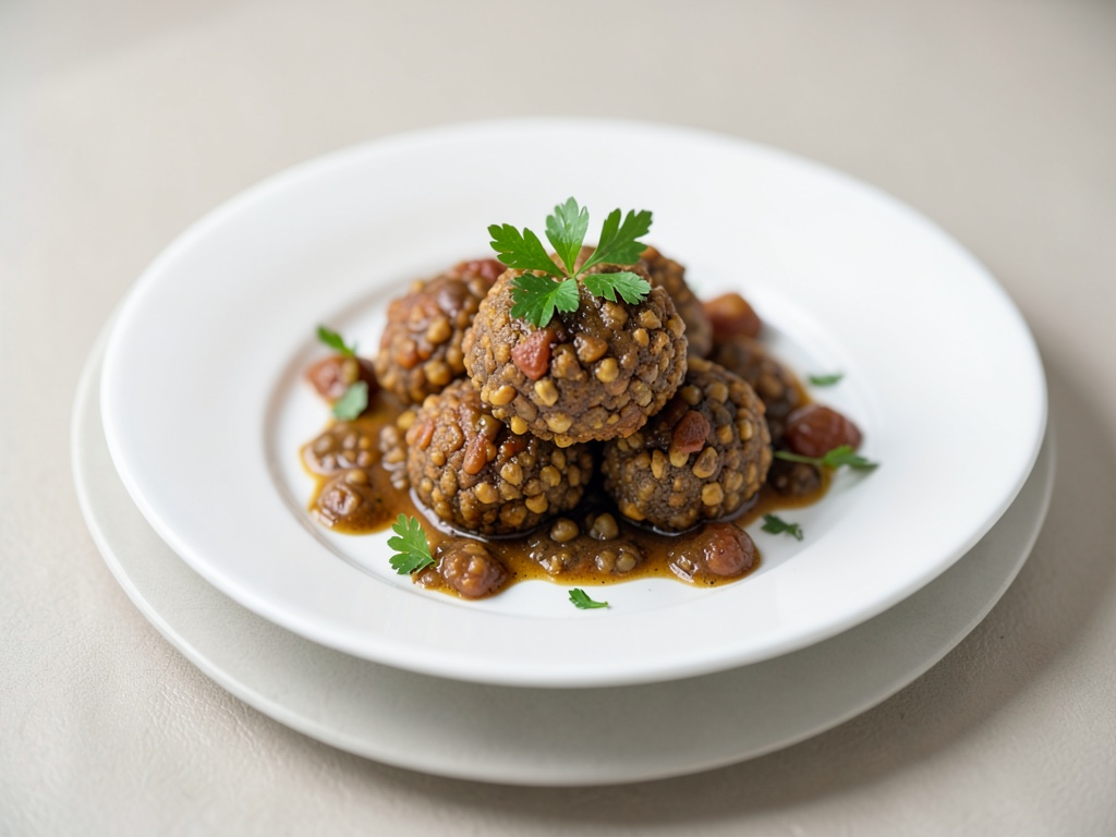 Polpette di lenticchie croccanti