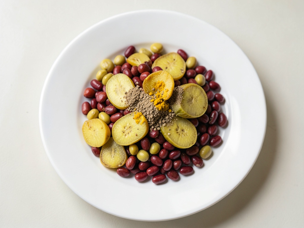 Lenticchie e verdure speziate