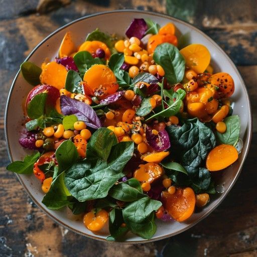 Insalata autunnale di lenticchie e zucca