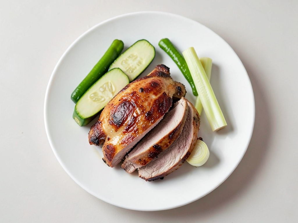 Low-Carb-Hähnchenspeise in der Pfanne