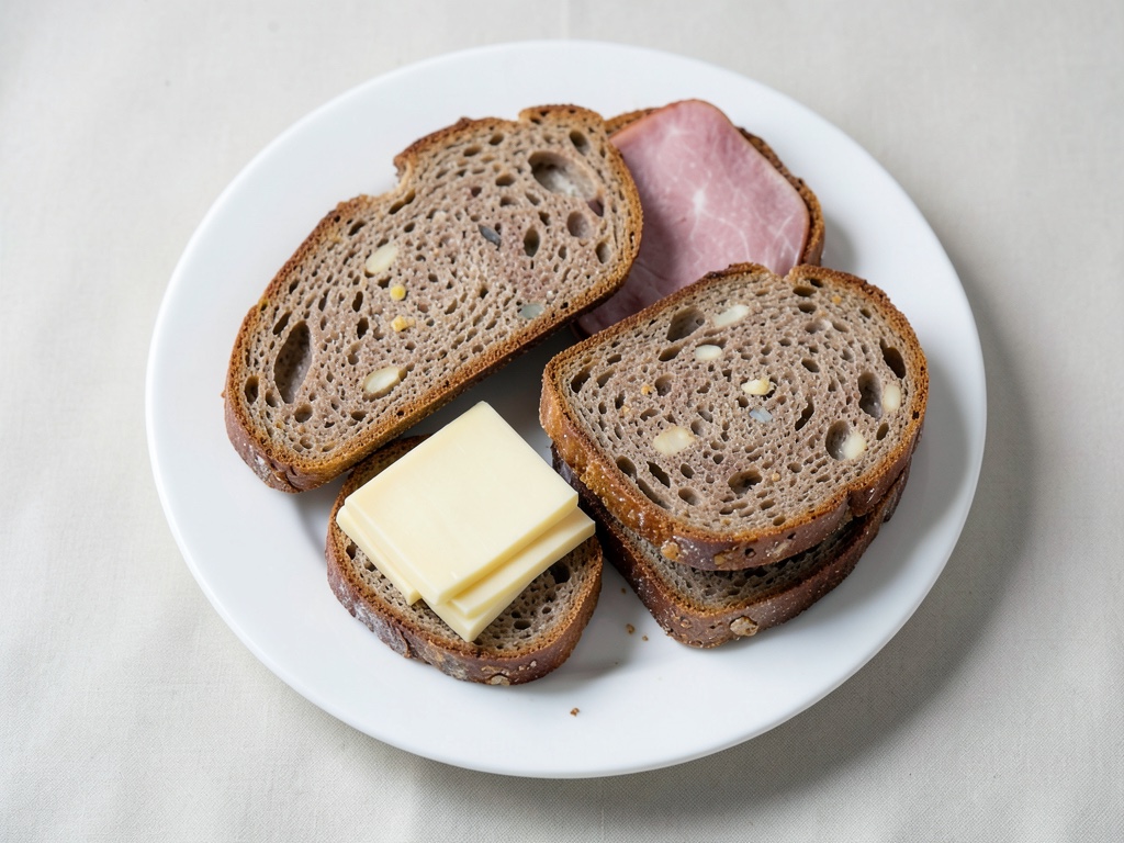 Sandwich en pain complet ludique pour les petits