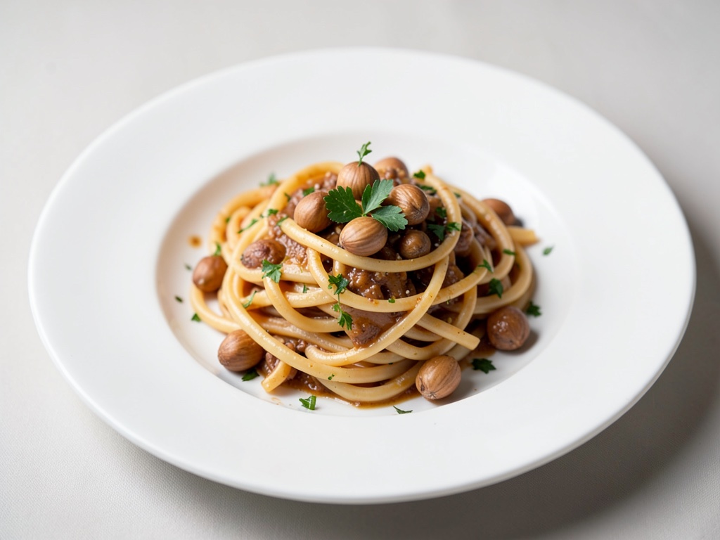 Maccheroncini aux noisettes