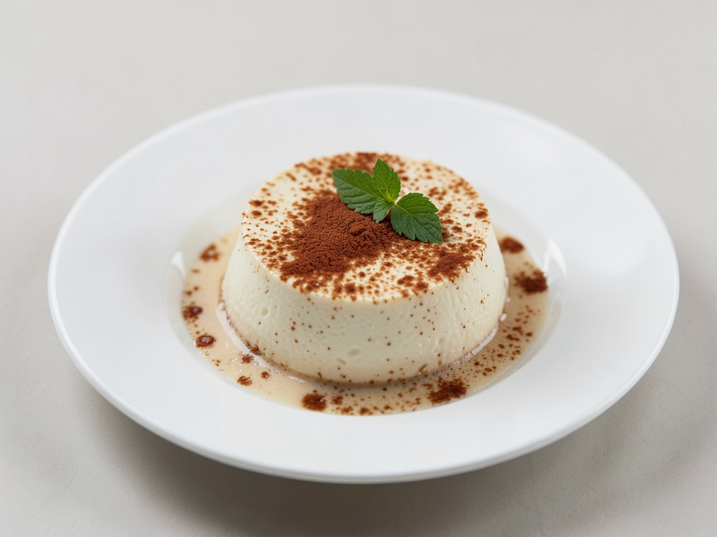 Pudding alla cannella e latte cremoso
