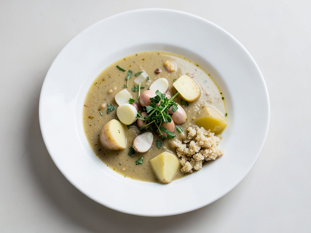 Zuppa di mais cremosa