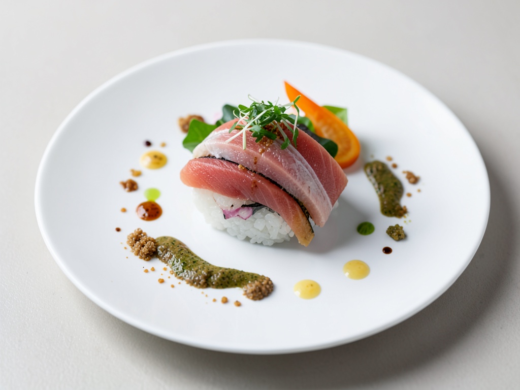 Maki-sushi con tonno e verdure