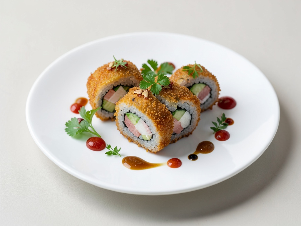 Rotelle di Maki-Sushi Croccanti