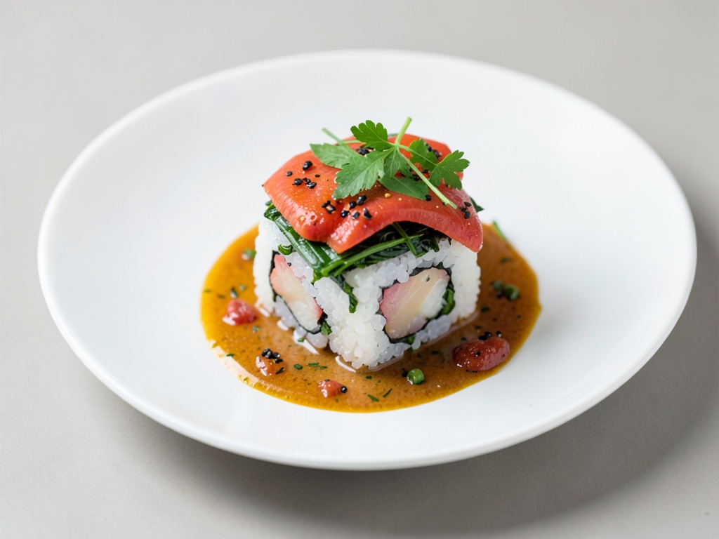 Maki Sushi al Basilico Dolce