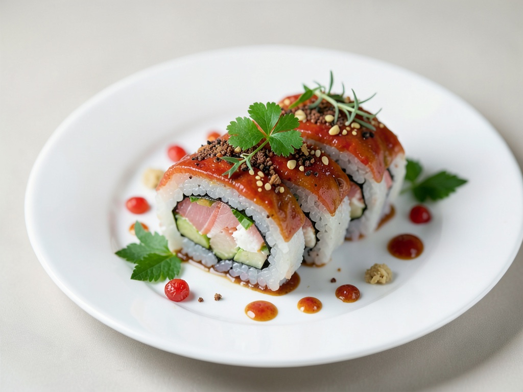 Rotoli di sushi maki fatti in casa