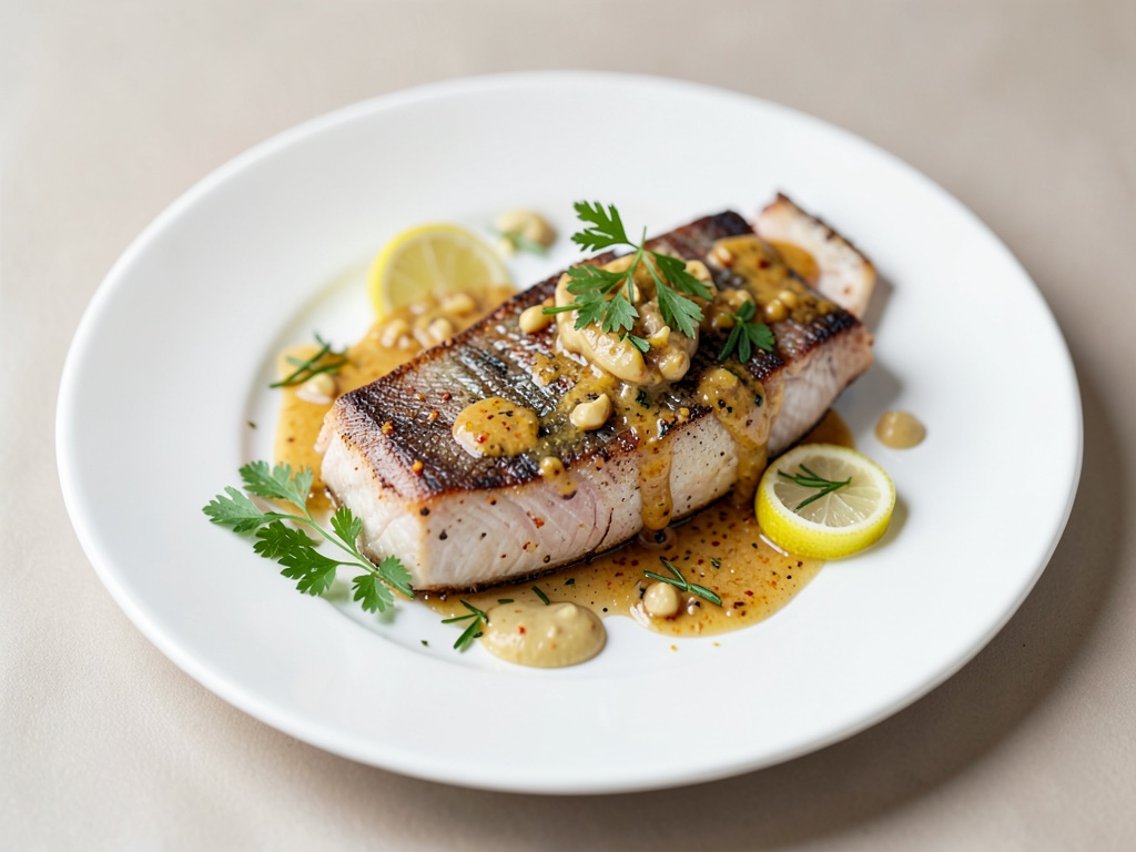 Würzige Makrele mit Zitronen-Knoblauch-Marinade