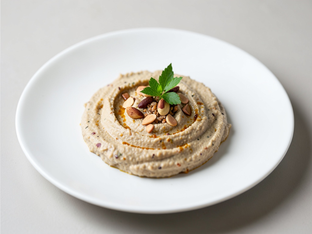 Dip de azafrán y almendra