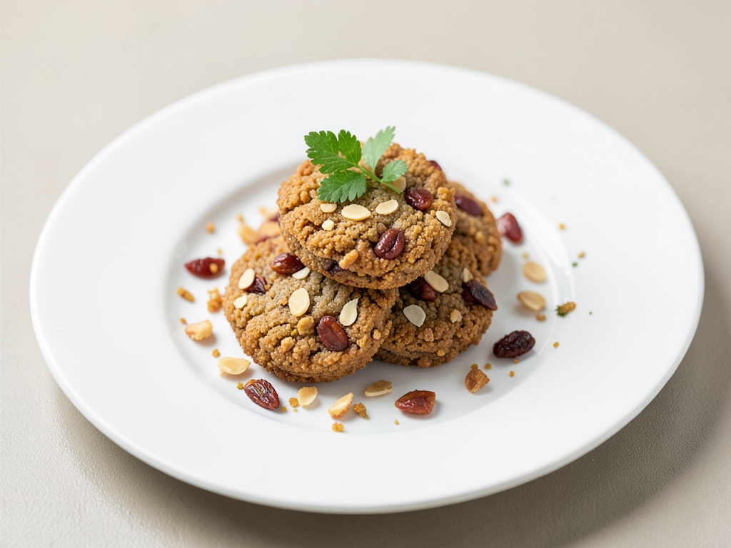 Galletas crujientes de dátiles y almendras