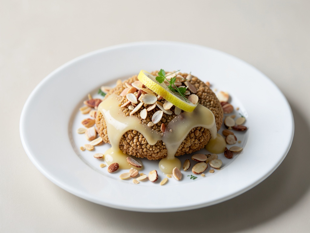 Biscotti croccanti alle mandorle con glassa al limone
