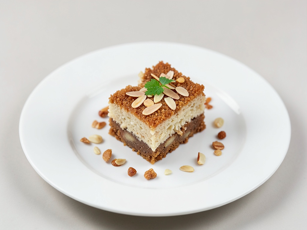 Knusprige Mandelstern-Kuchen