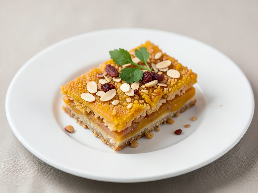 Barritas crujientes de mango y almendra