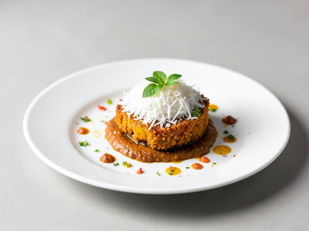 Toast croccante al mango e cocco