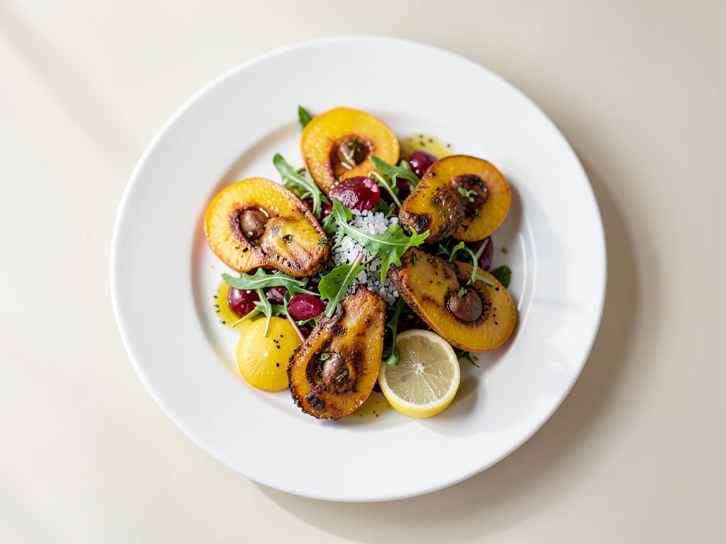 Insalata di aragosta su barchette di mango