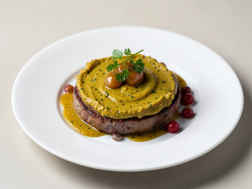 Dip di senape e miele per carne e pesce