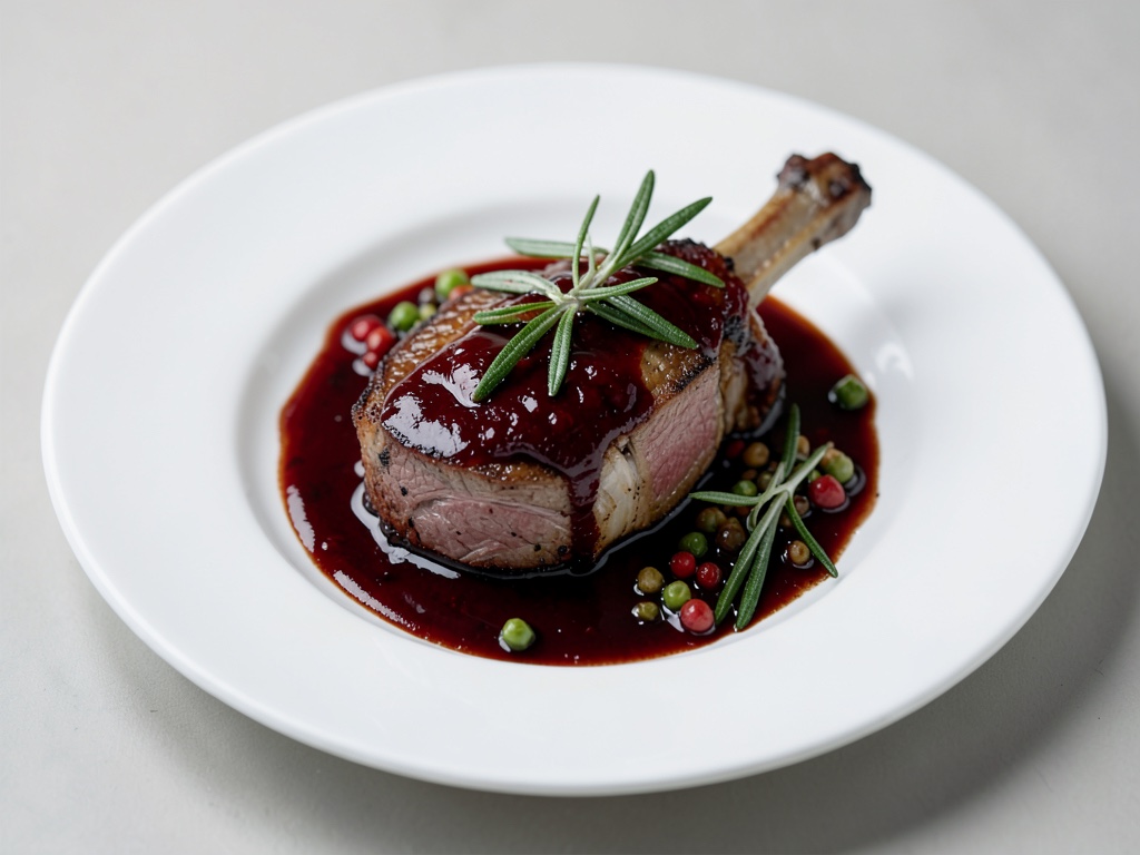 Tenero arrosto di cinghiale in marinata di vino rosso e rosmarino