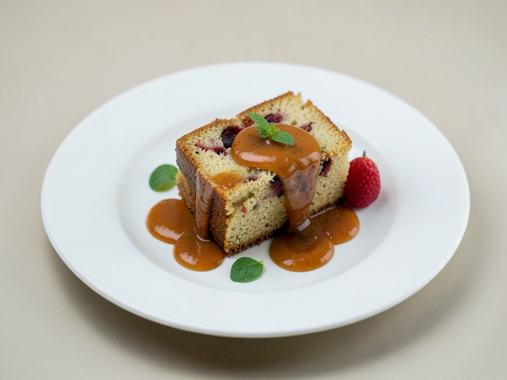 Torta marmorizzata con purea di mele