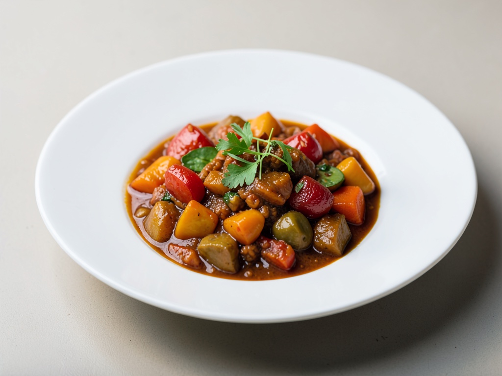 Ragoût de légumes marocain aromatique