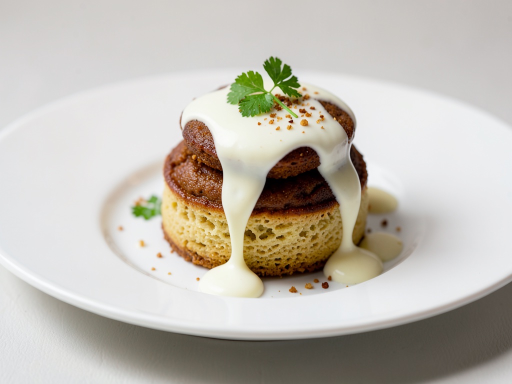 Soufflé di Marrone Fluffy con Crema alla Vaniglia