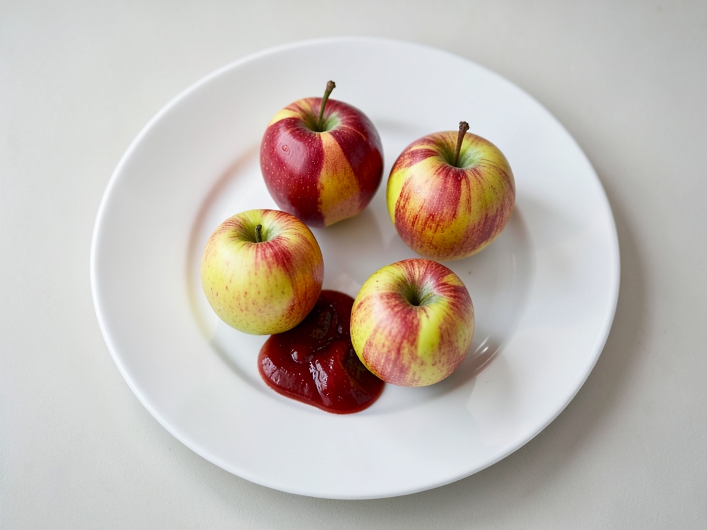 Marzipan-gefüllte Äpfel