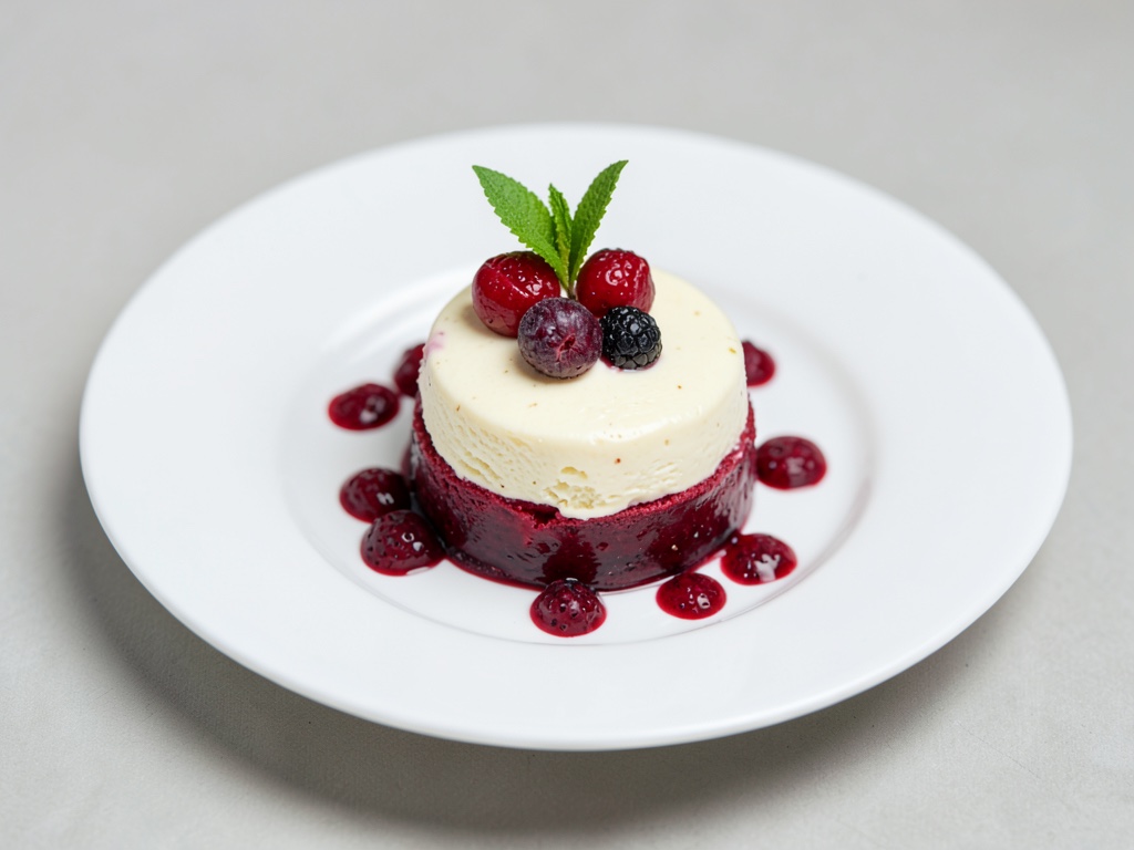 Dessert di rabarbaro e lamponi con mascarpone cremoso