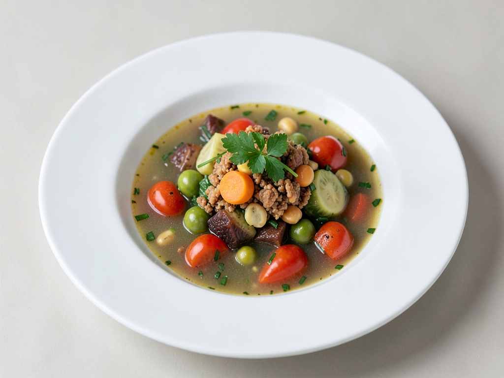 Brodo vegetale mediterrano fatto in casa