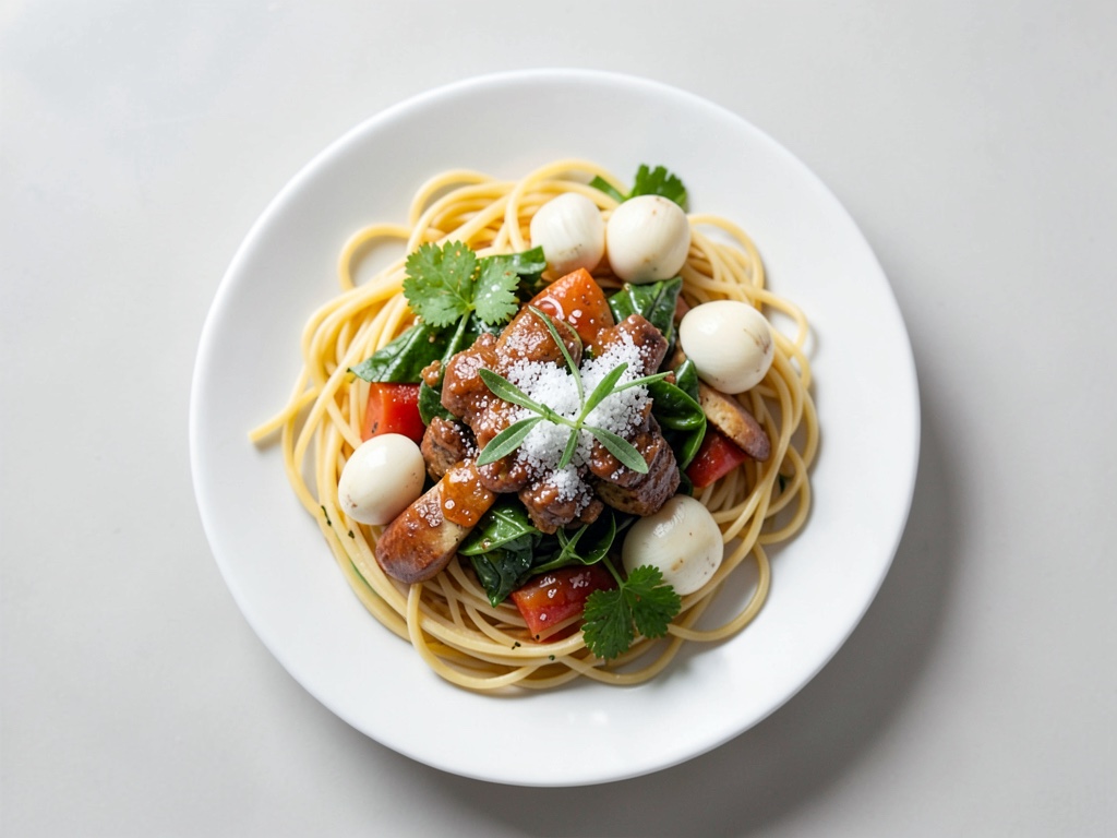 Nudelsalat mit mediterranem Geschmack