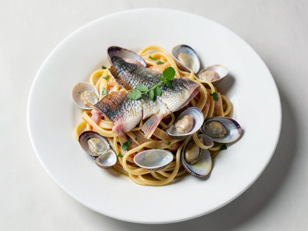 Pasta mit Meeresfrüchten