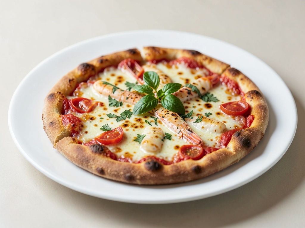 Pizza de mariscos