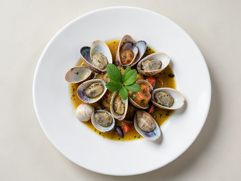 Délicieuse poêle de fruits de mer