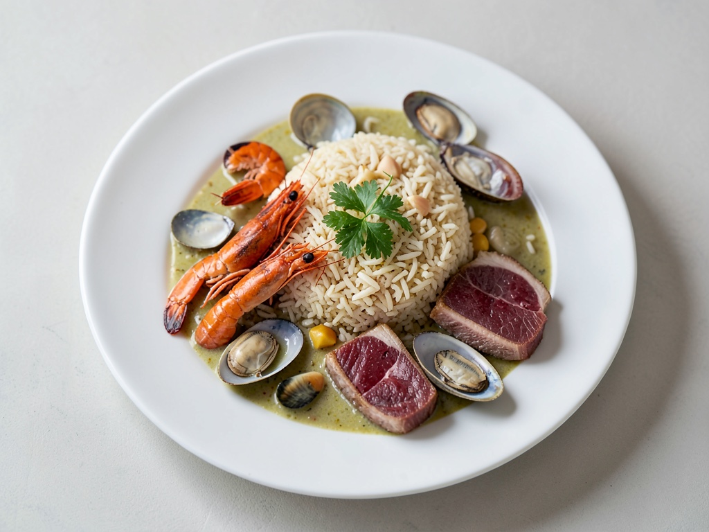 Confortante zuppa di frutti di mare