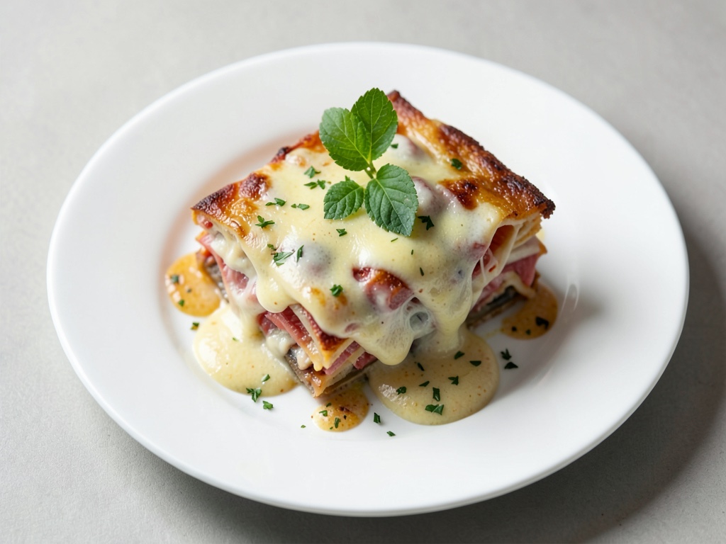 Lasagna ai frutti di mare con besciamella