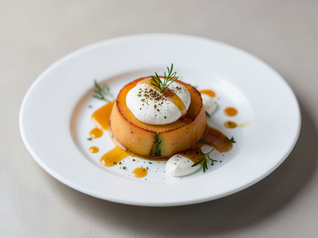 Honig-Creme-Fraiche-Melone