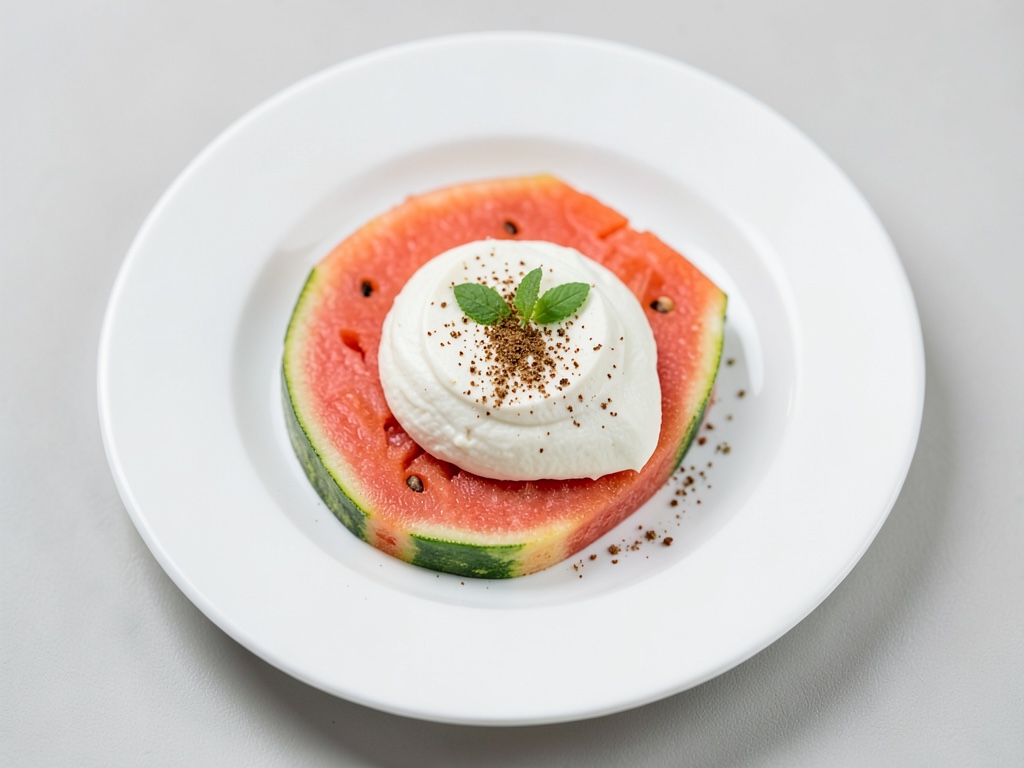 Melonen-Mascarpone-Creme